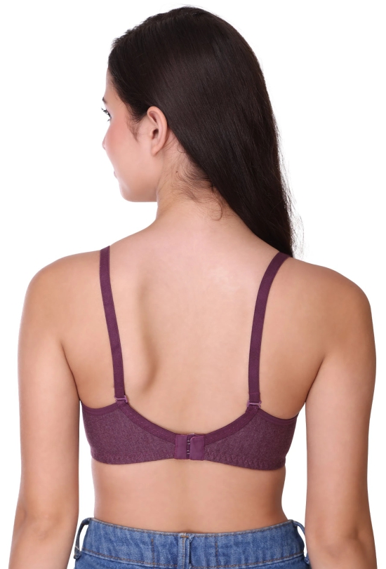 SONA Womens All Day Full Coverage Non Padded Cotton Bra-36 / C / GREY