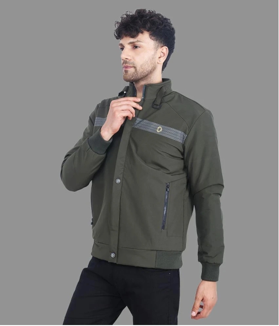 Dollar Polyester Mens Casual Jacket - Green ( Pack of 1 ) - None