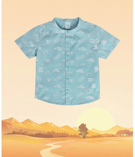 MINI KLUB Boys Blue Shirt Pack of 1 - None