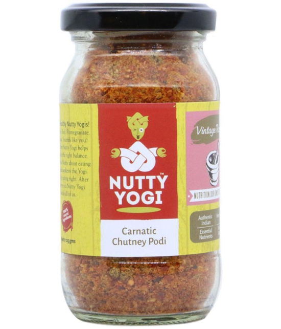 Nutty Yogi Carnatic Podi Chutney 125 g