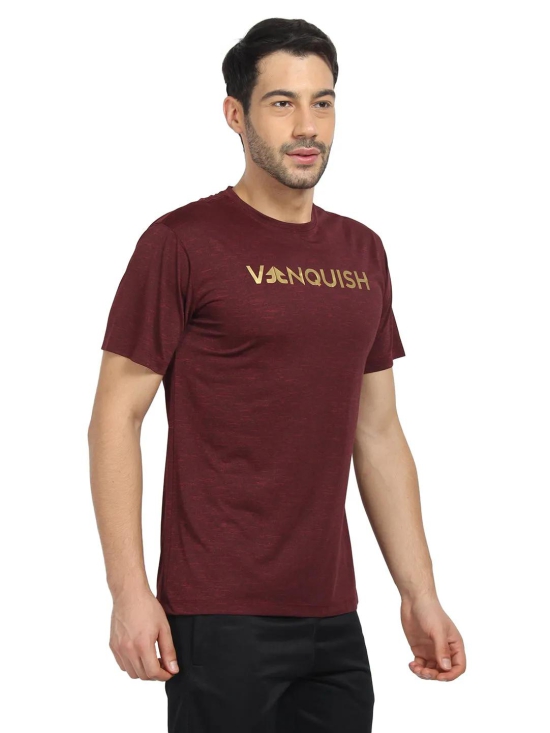 VANQUISH TEE-L / Red Mel