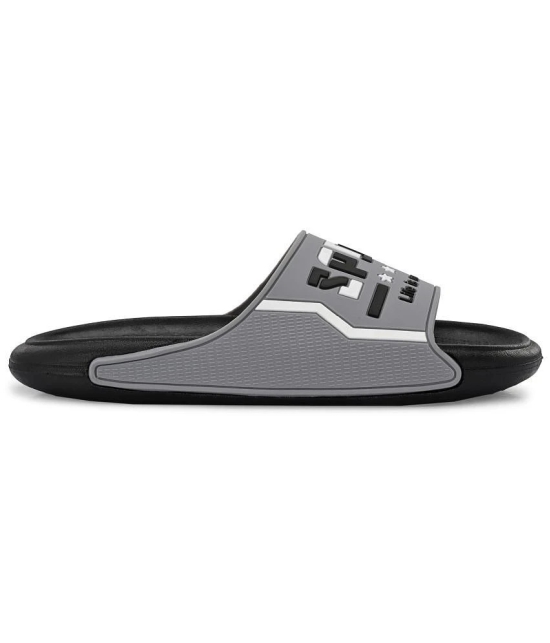 Aadi Grey Mens Slide Flip Flop - None