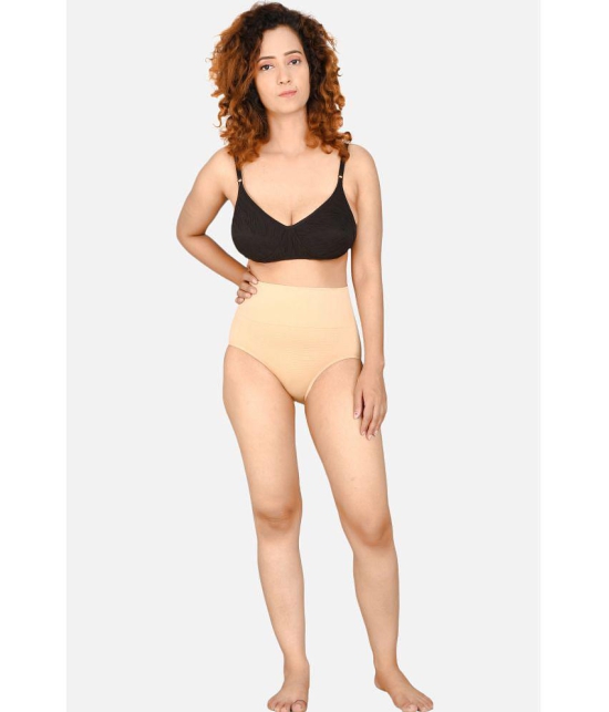 SELETA - Beige Shapewear Cotton Women's Tummy Tucker ( Pack of 1 ) - None