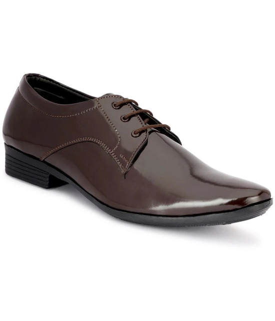 Buxton - Brown Mens Derby Formal Shoes - None