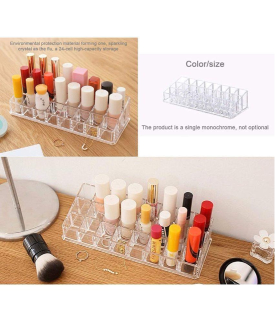 VARKAUS - Make Up Lipstick 32 Slot Organizer ( Pack of 1 )