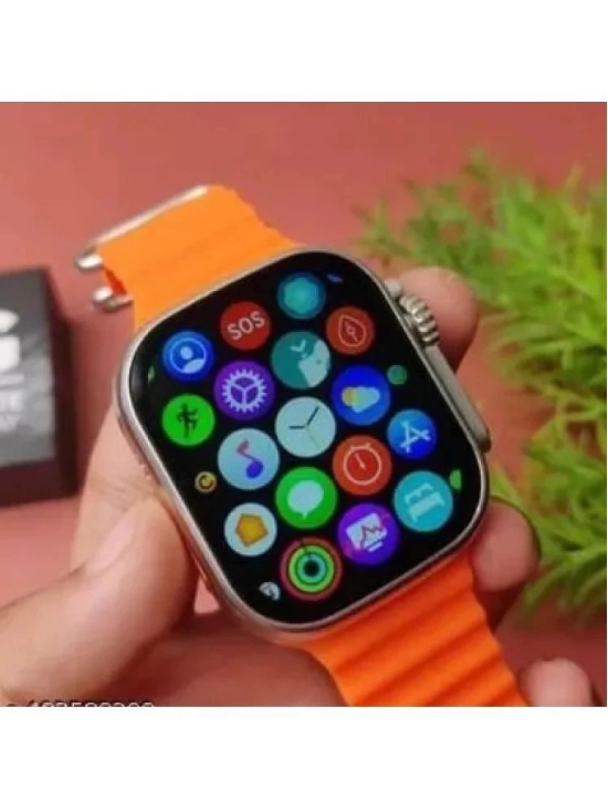 Shopic Point T800 Ultra smart watch Orange Smart Watch