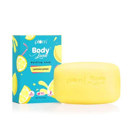 Lemme Lemon Bathing Soap by Plum BodyLovin'