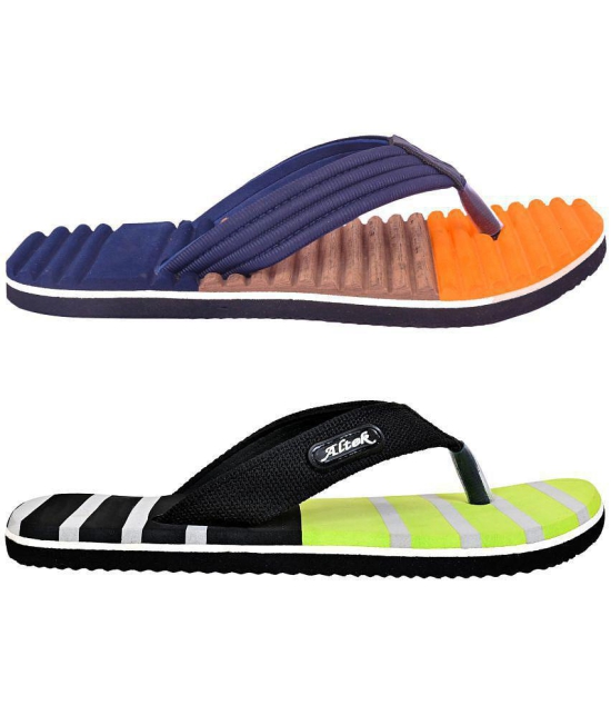 Altek - Multi Color Mens Daily Slipper - None