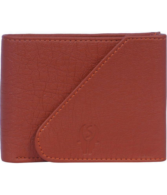 samtroh - PU TAN Mens Regular Wallet ( Pack of 1 ) - Tan