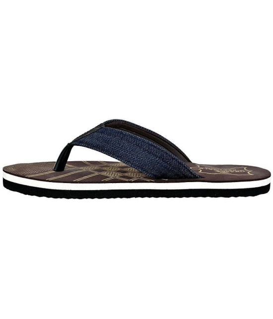 GRASS WALK - Brown Men's Thong Flip Flop - None