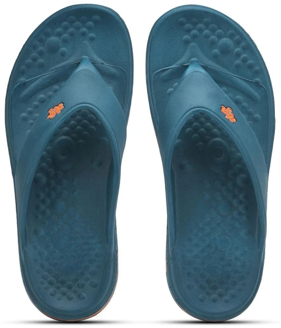 Liberty - Blue Mens Thong Flip Flop - None