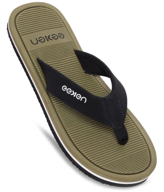 Paragon Green Mens Thong Flip Flop - None