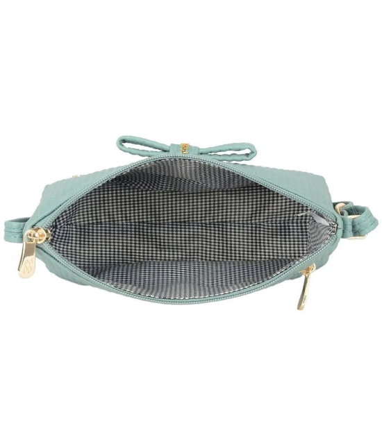 Baggit Blue PU Hobo Bag - Blue