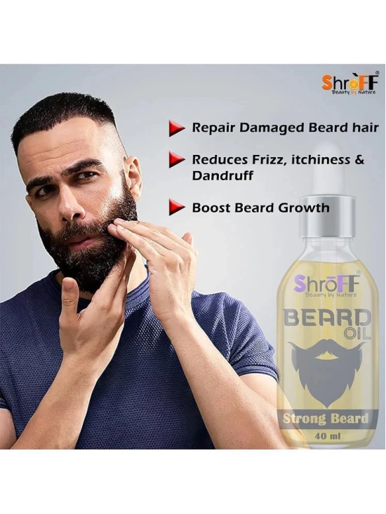 Shroff Almond Oil Promotes Beard Growth Beard Oil 40 ml