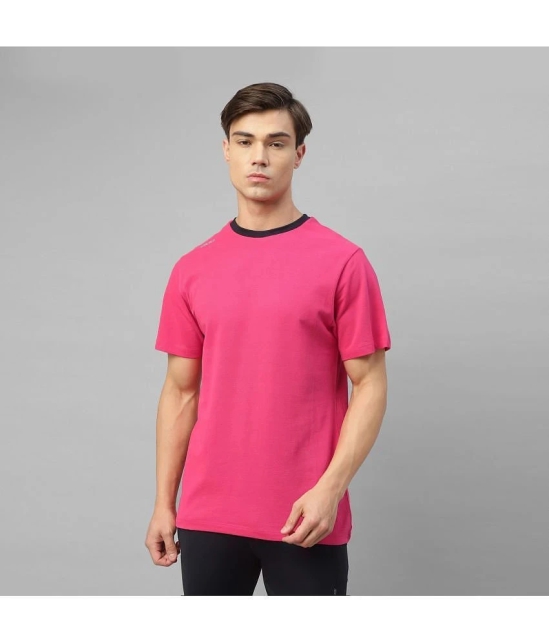 Dida Sportswear Pink Polyester Regular Fit Mens Sports T-Shirt ( Pack of 1 ) - None