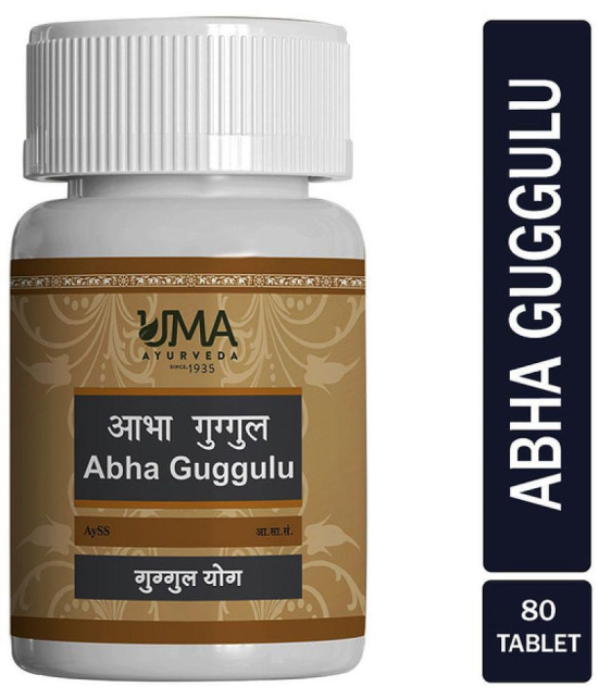 UMA AYURVEDA Abha_Guggul_80_Tab Tablet 1 kg Pack Of 1