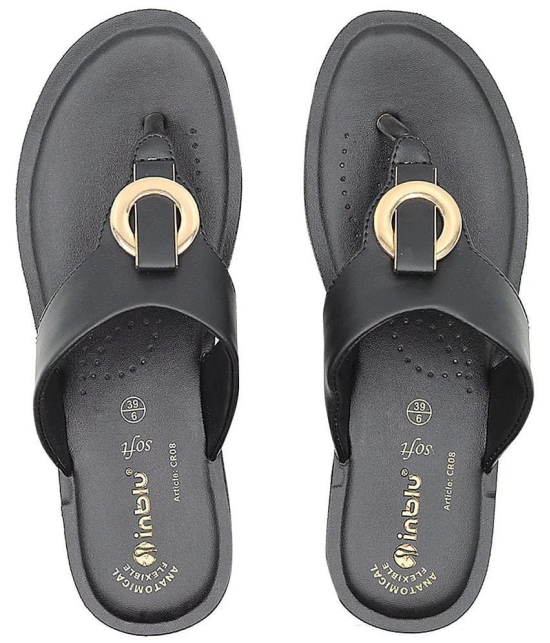 Inblu Black Womens Slipper - None