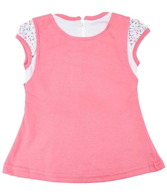 NammaBaby - Pink Cotton Blend Baby Girl Frock ( Pack of 1 ) - None