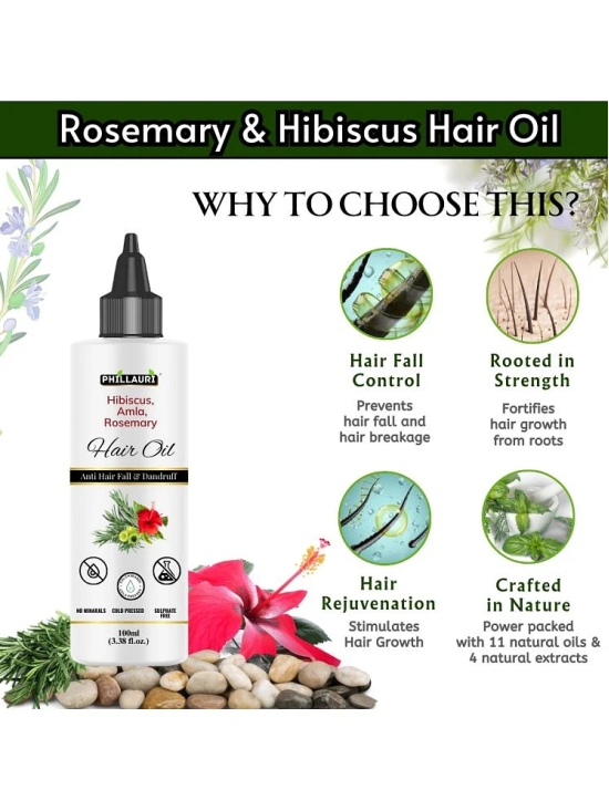 Phillauri Hair Growth Rosemary Oil 100 ml ( Pack of 1 )