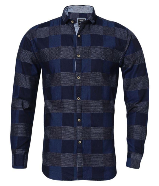 Campus Sutra Cotton Shirt - None