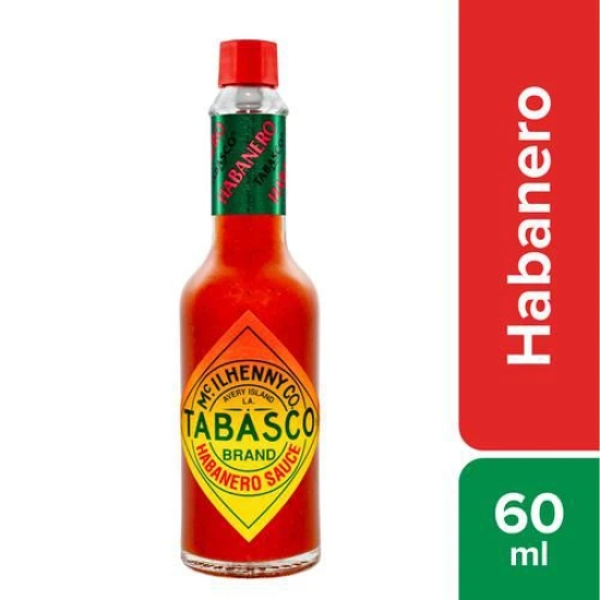 Tabasco Habenero Hot Sauce, 60 Ml