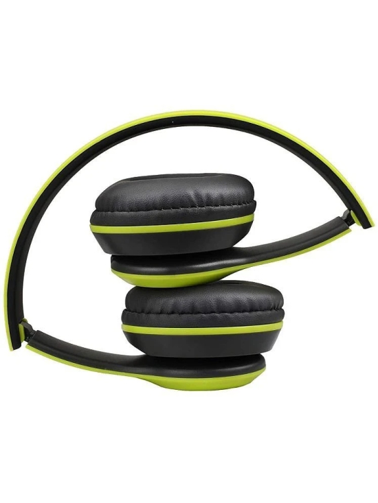 UGPro UGP-47 2 in 1 3.5 mm Bluetooth Headphone Over Ear 4 Hours Playback Adjustable length IPX4(Splash & Sweat Proof) Green