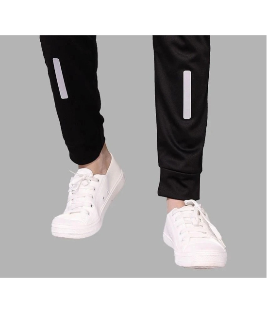 Anand Black Lycra Mens Joggers ( Pack of 1 ) - None