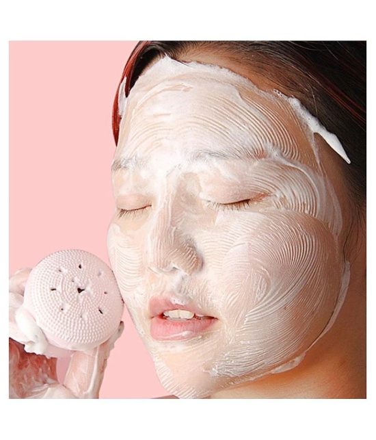 Gatih Silicone Facial Cleansing Brush Face Exfoliator No Handle Face Cleansing Brush