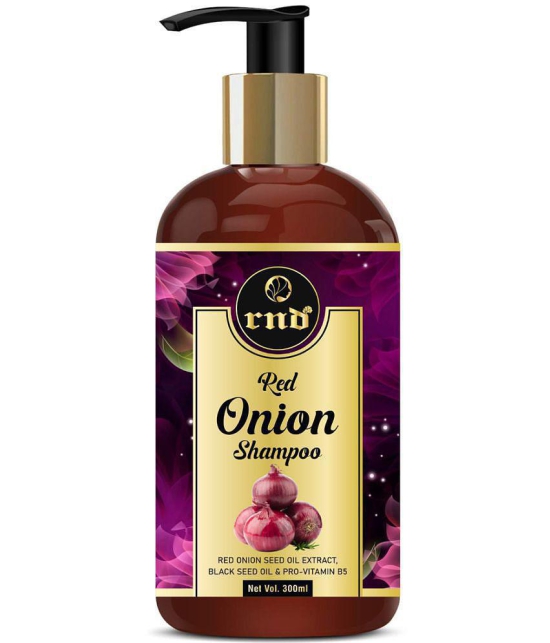 RND Red Onion Hair Shampoo - Controls Hair Loss & Promotes Healthy Hair Growth Shampoo 300 mL