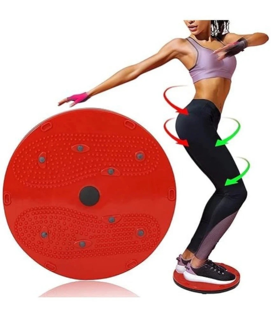 Tummy Twister Abdominal Abs Exerciser Body Toner Fat Buster Workout  Pack of 1, Red