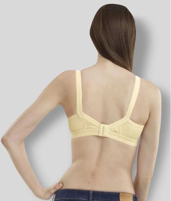 Madam - Beige Cotton Non - Padded Womens Everyday Bra ( Pack of 1 ) - 40D