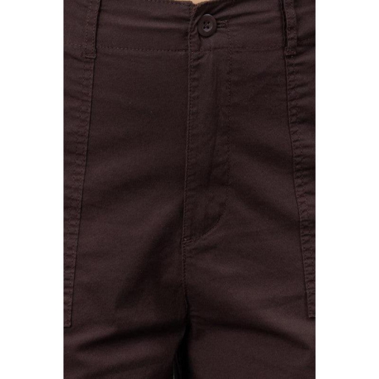 Mode by RedTape Cotton Joggers for Women | Brown Comfortable Joggers for Women