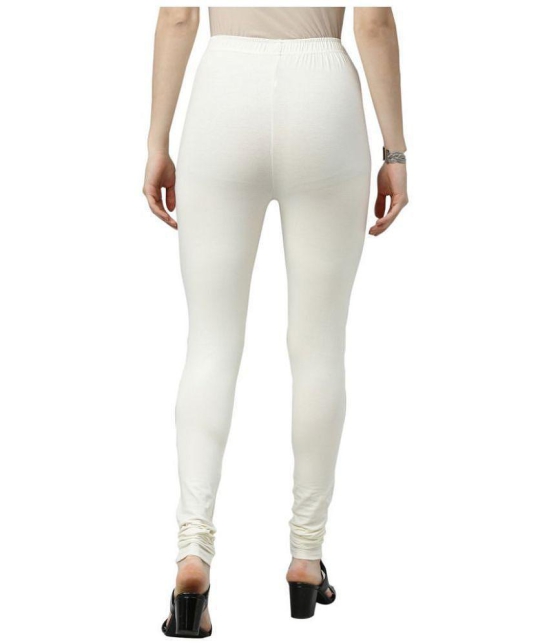 Jcss - White Lycra Women's Leggings ( Pack of 1 ) - XXL