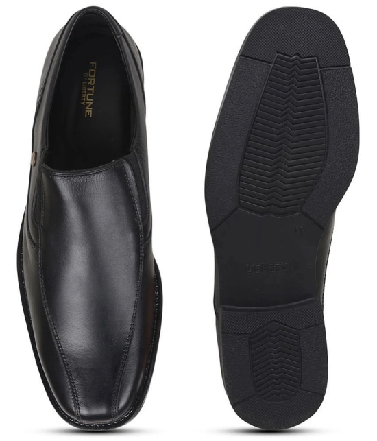 Liberty - Black Mens Slip On Formal Shoes - None