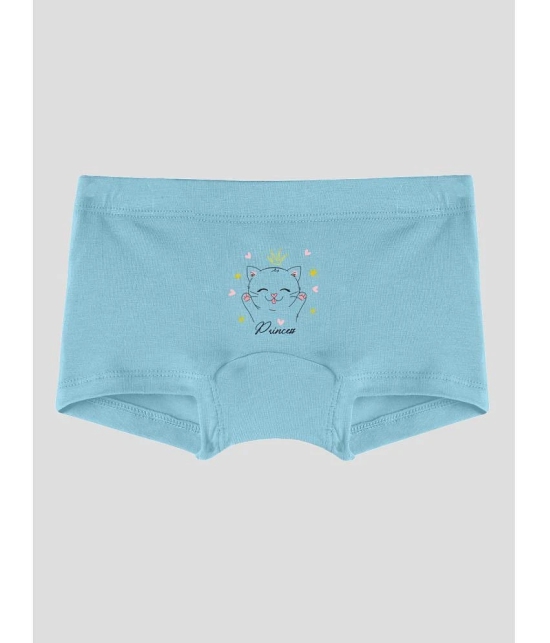 Ariel - Multi Cotton Blend Girls Bloomers ( Pack of 3 ) - None