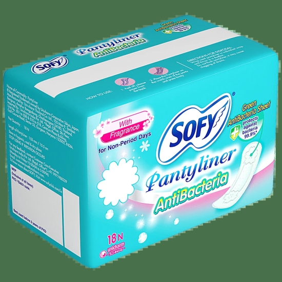 Sofy Antibcteria Pantyliner, 18 Pcs