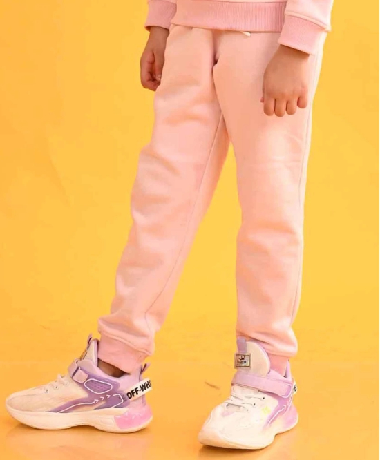 SPORTY COLLECTION PINK FLEECE JOGGER - PINK-6-12 MONTHS / 1N / PINK