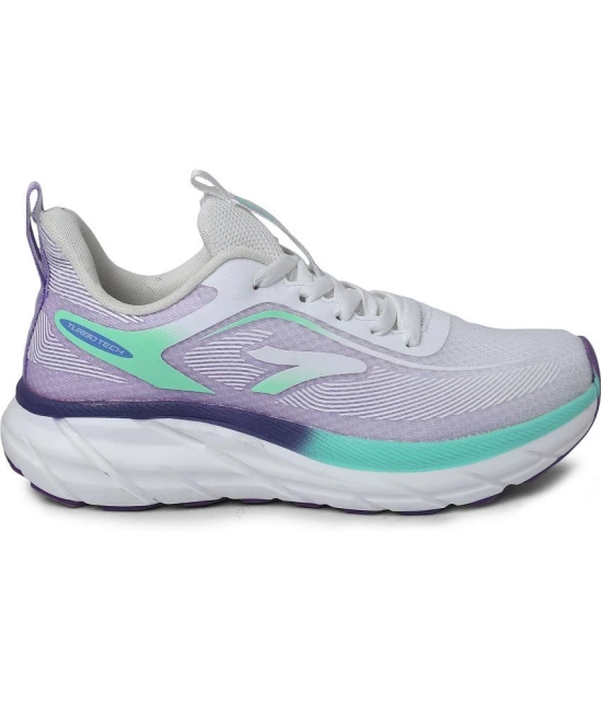 Action - White Womens Running Shoes - None