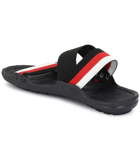 Buxton - Red Mens Floater Sandals - None