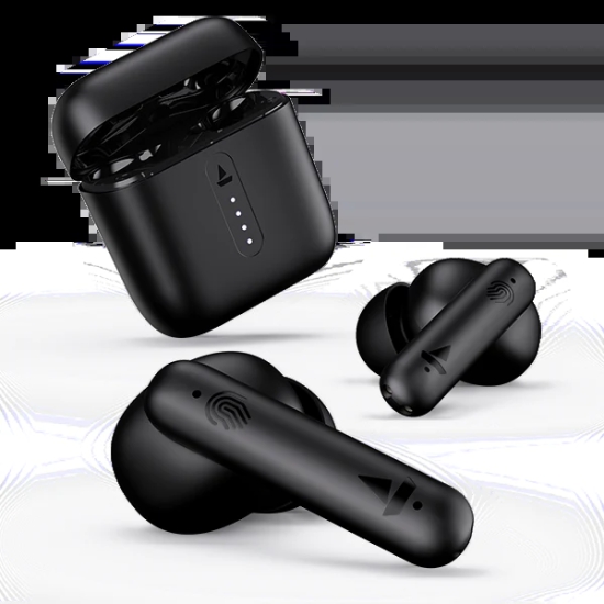 boAt Airdopes 141 | Wireless Earbuds with 8mm drivers, Upto 42 Hours Playback, ENx™ Technology, IPX4 Water Resistance Black