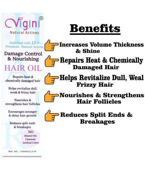 Vigini - Anti Hair Fall Grapeseed Oil 100 ml ( Pack of 1 )