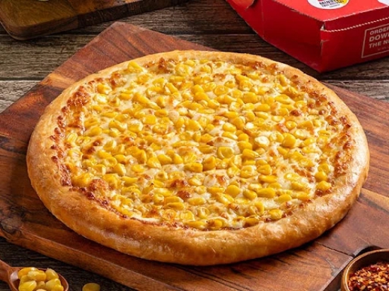 Cheese and Corn Pizza