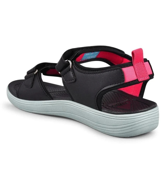 Campus Black Floater Sandals - None