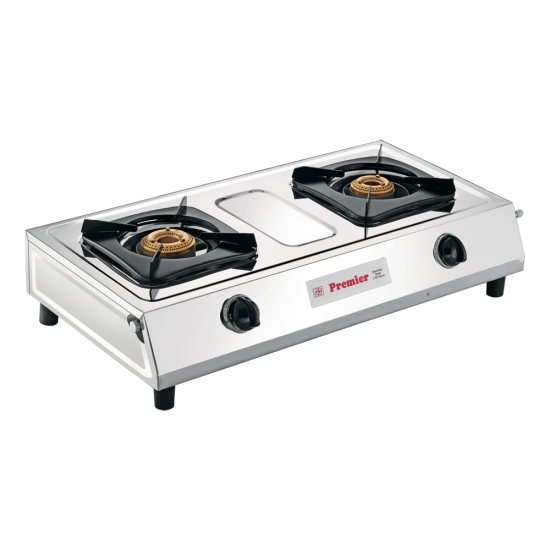 Premier Chic Stainless Steel LPG Stove 2 Burner Manual