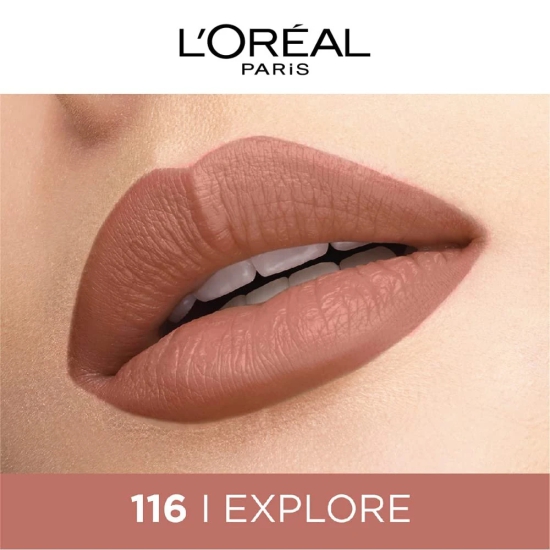 LOreal Paris Rouge Signature Matte Liquid Lipstick 7 ml - I Explore 116