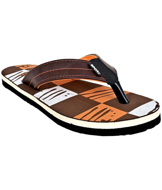 GRASS WALK - Brown Mens Daily Slipper - None