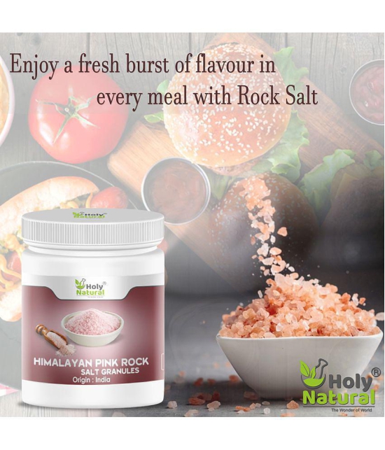 Holy Natural Himalayan Pink Salt Granules, Rock Salt 1 kg