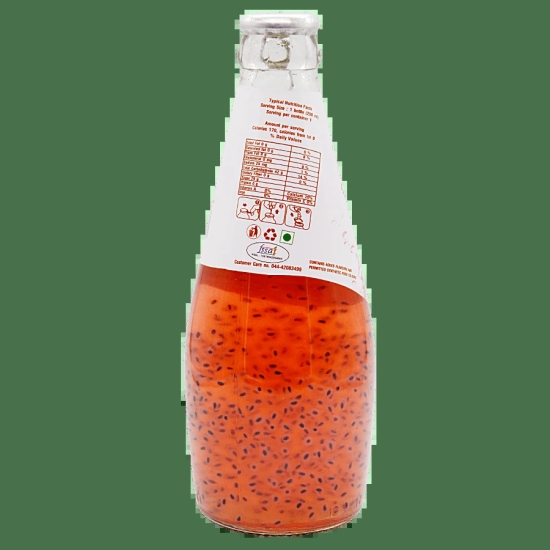 Americana Basil Seed Drinks Pomegranate, 290 Ml