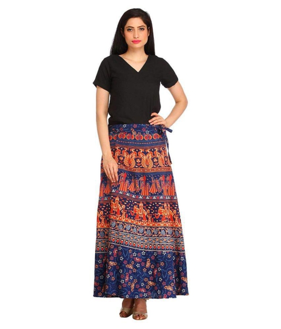 Rangun Cotton Straight Skirt - Multi Color - 29-32