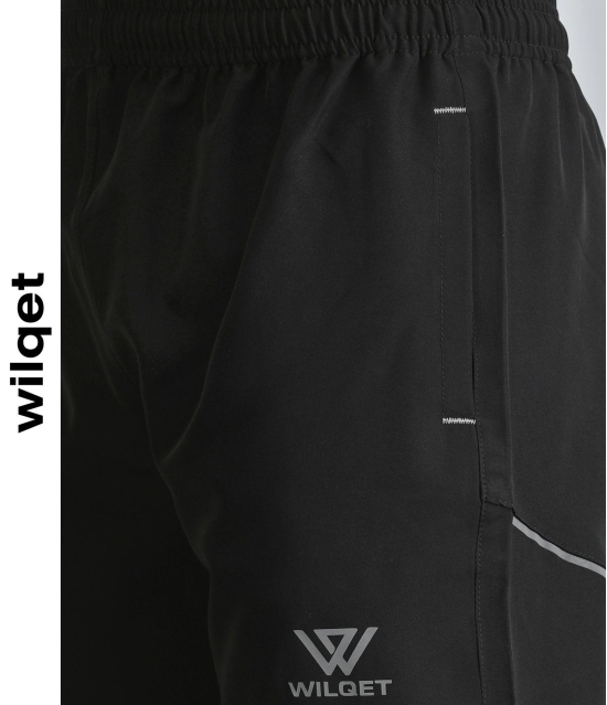 Mens Running Cut - Sew Shorts-Black / L